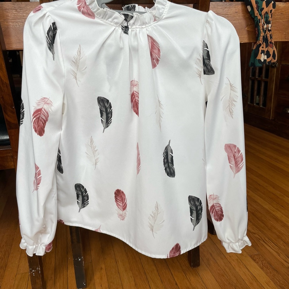 Lot of 5 Women’s Small Long Sleeve Blouses. All for 1 low price!